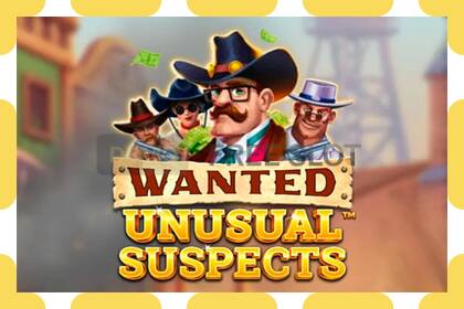 Demo slot Wanted Unusual Suspects free and without registration