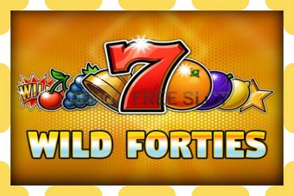 Demo slot Wild Forties free and without registration