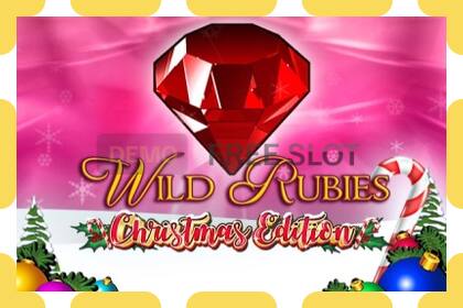 Демо слот Wild Rubies Сhristmas Edition безкоштовно та без реєстрації