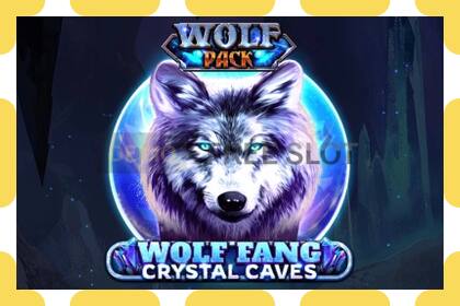 Slot de demonstração Wolf Fang - Crystal Caves grátis e sem registro