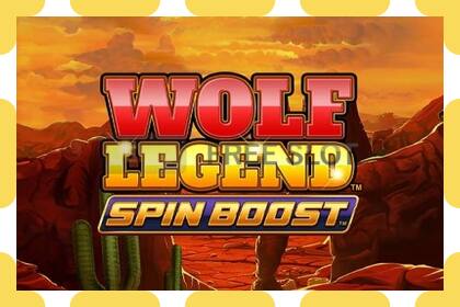 Slot de demonstração Wolf Legend Spin Boost grátis e sem registro