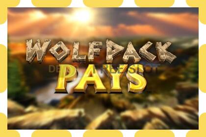 დემო სლოტი Wolfpack Pays უფასო და რეგისტრაციის გარეშე