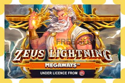 Demo slot Zeus Lightning Megaways free and without registration