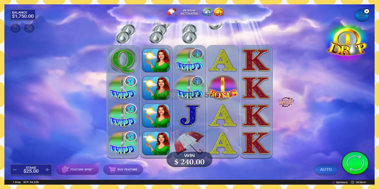 Demo slots 1 Drop bezmaksas un bez reģistrācijas, attēlu - 1