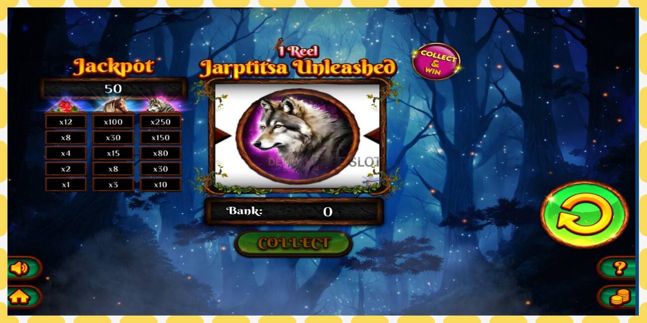 Demo slot 1 Reel Jarptitsa Unleashed free and without registration, picture - 1