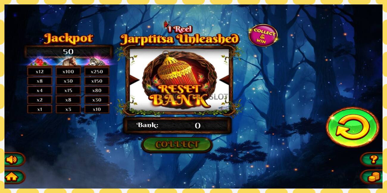 Demo slot 1 Reel Jarptitsa Unleashed free and without registration, picture - 1