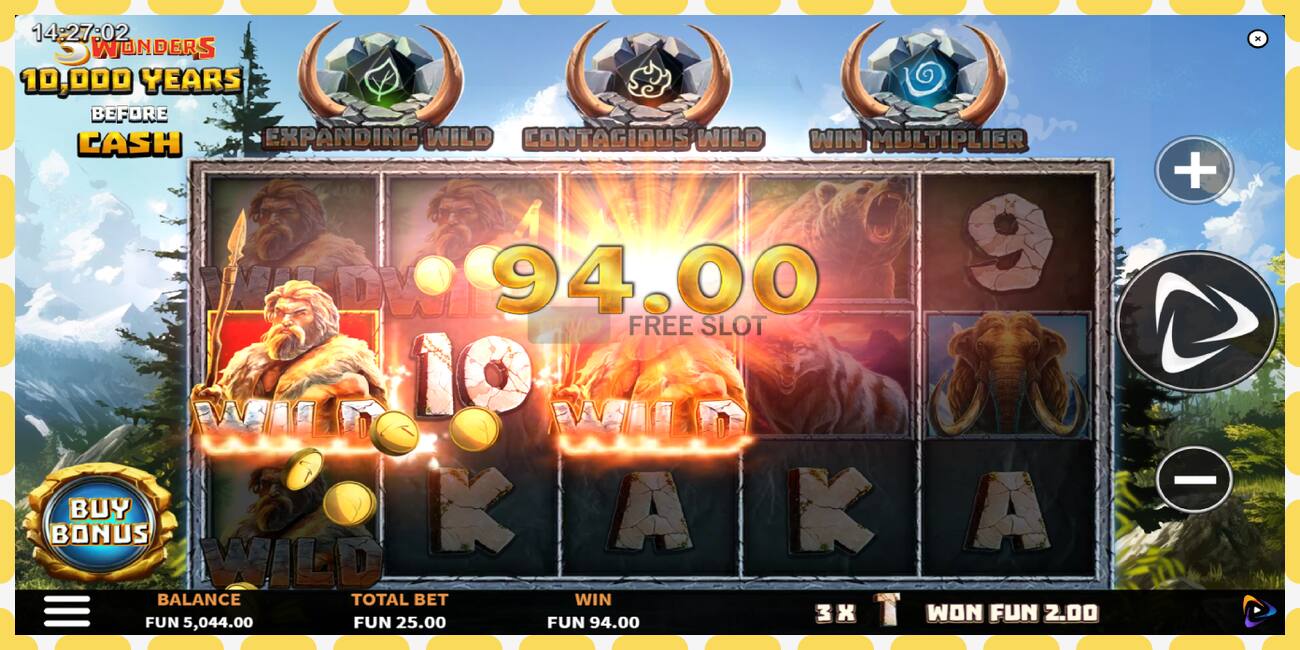 Slot demo 10000 Years Before Cash percuma dan tanpa pendaftaran, gambar - 1