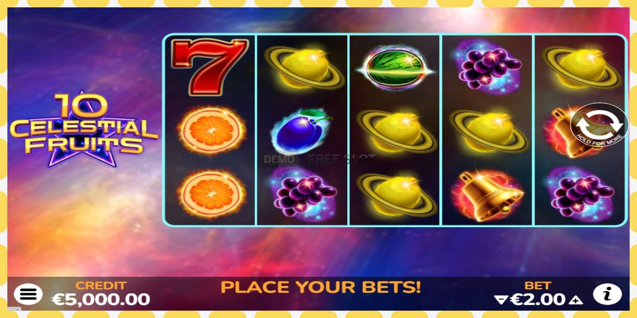 Demo slot 10 Celestial Fruits free and without registration, picture - 1