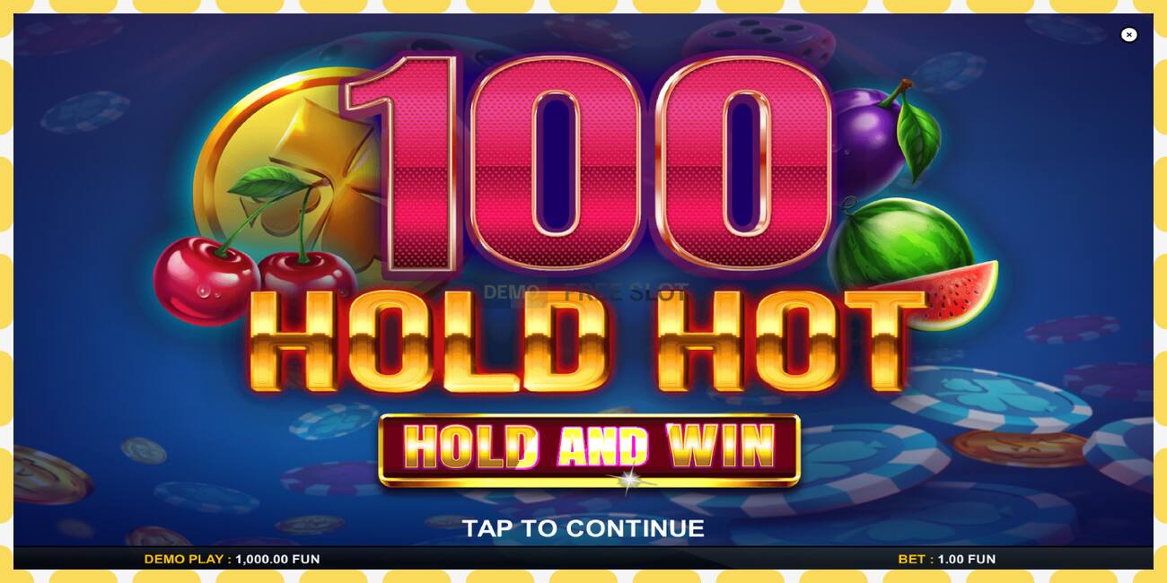 Demo slot 100 Hold Hot Hold and Win free and without registration, picture - 1