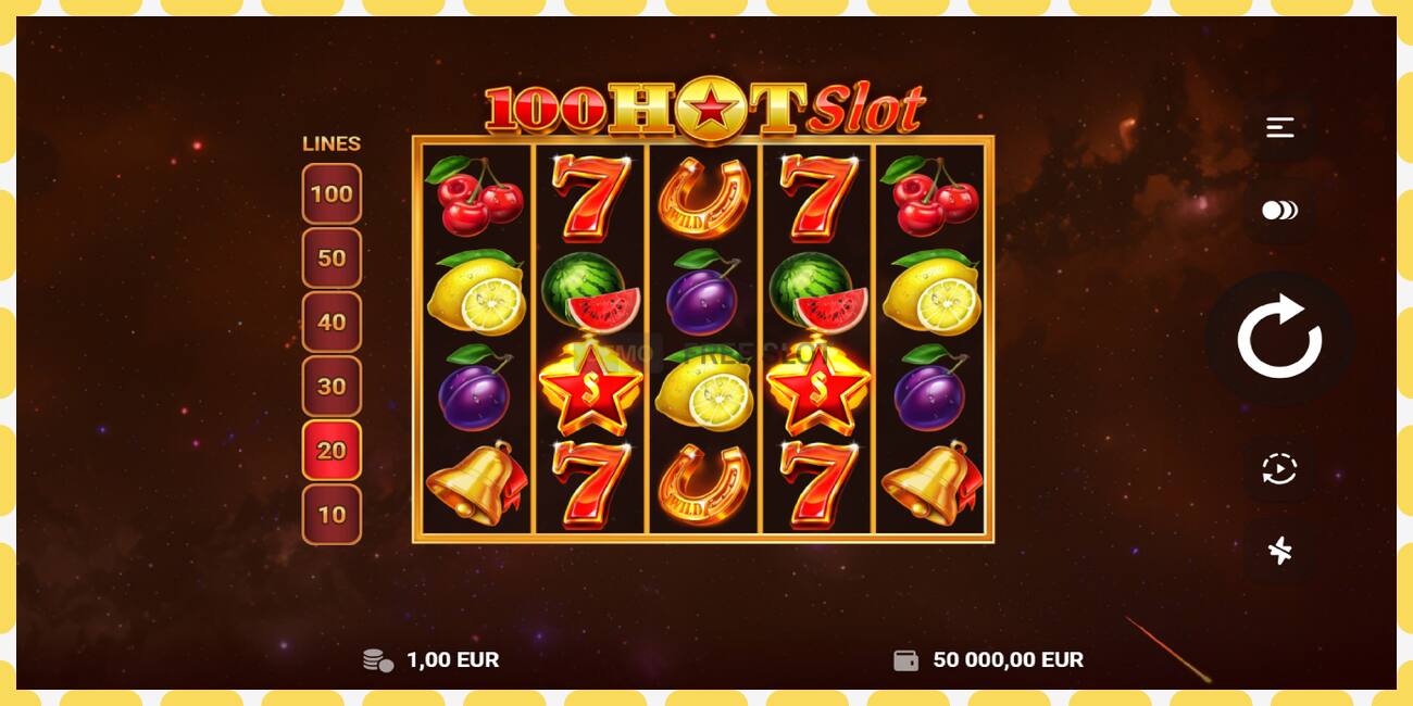 Slot demo 100 Hot Slot gratuit și fără înregistrare, imagine - 1