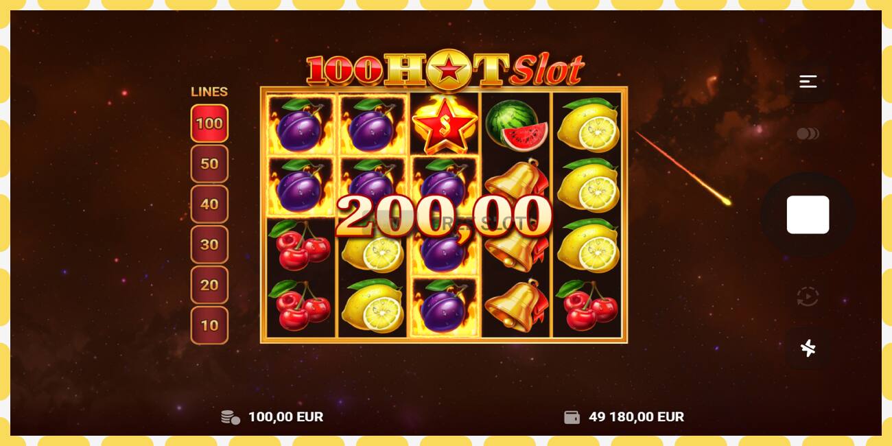 Slot demo 100 Hot Slot gratuit și fără înregistrare, imagine - 1