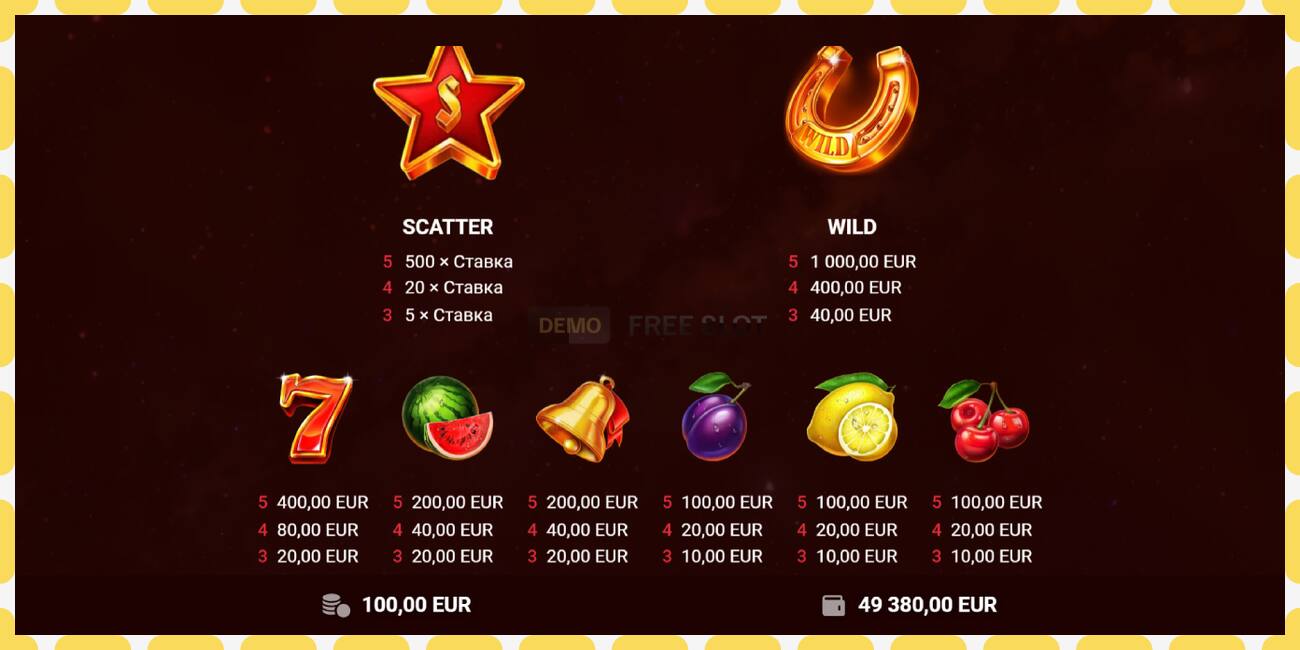 Slot demo 100 Hot Slot gratuit și fără înregistrare, imagine - 1