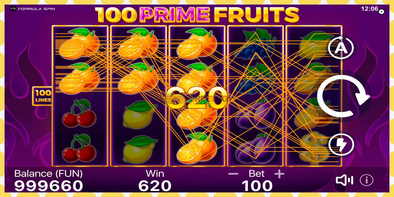 Demo slot 100 Prime Fruits zdarma a bez registrace, obrázek - 1