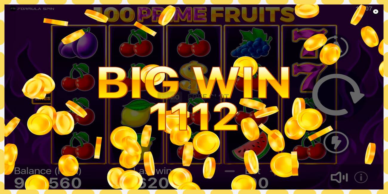 Demo slot 100 Prime Fruits zdarma a bez registrace, obrázek - 1