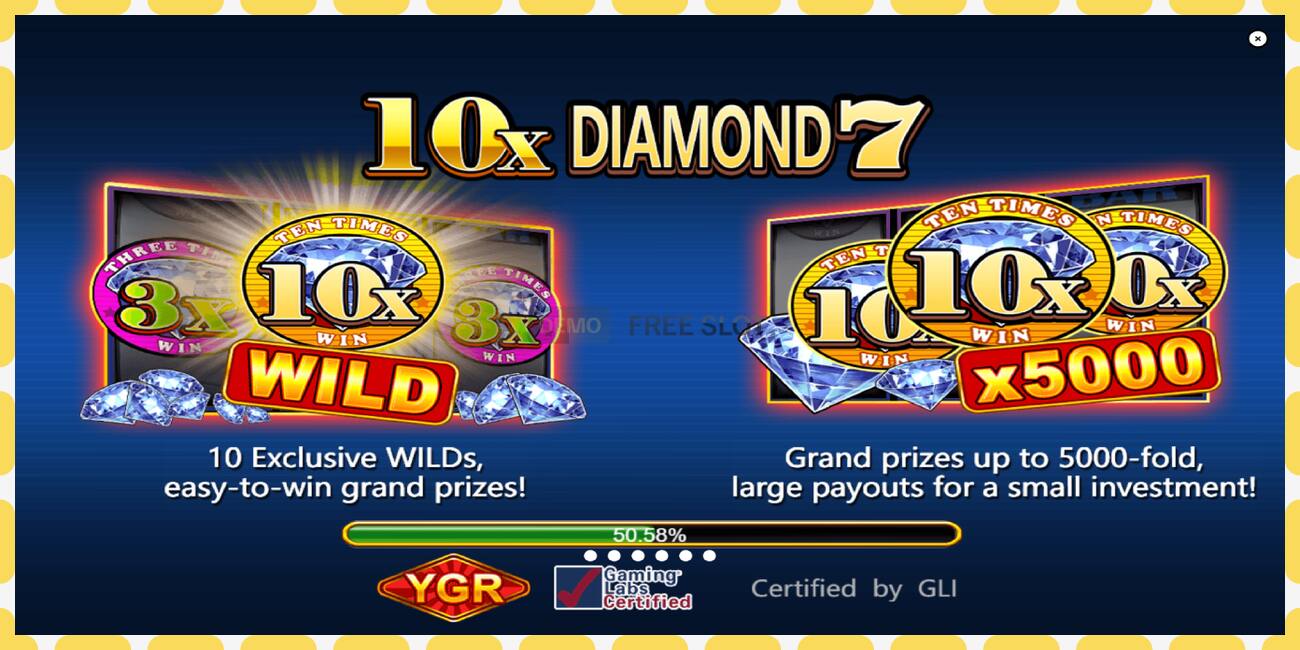 Demo yuvası 10X Diamond 7 ücretsiz ve kayıt olmadan, resim - 1