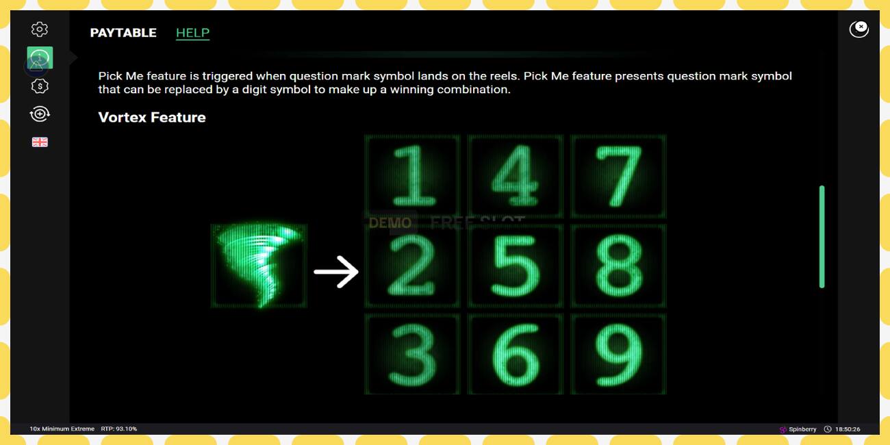 Slot de demonstração 10x Minimum Extreme grátis e sem registro, foto - 1