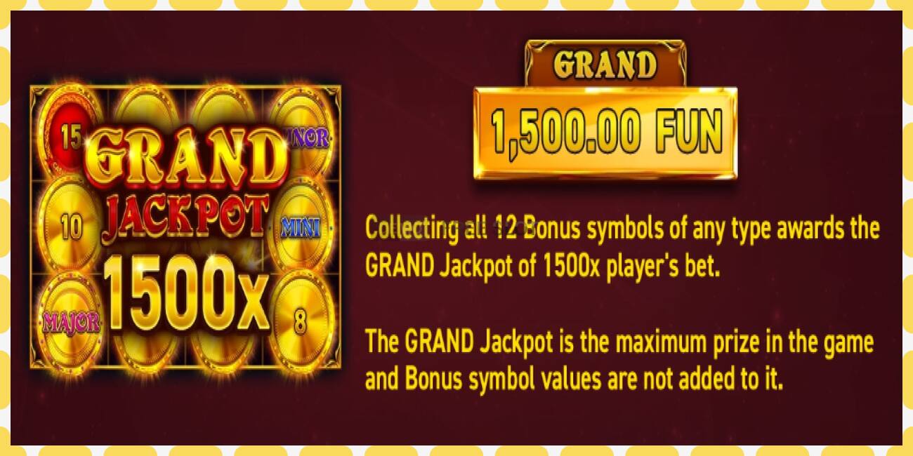 Gniazdo demonstracyjne 12 Coins Grand Gold Edition Halloween Jackpots bezpłatnie i bez rejestracji, zdjęcie - 1