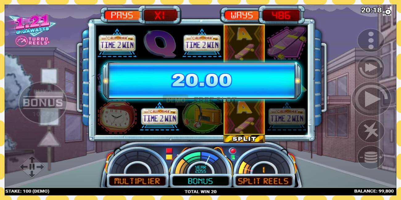 Demo-slot 1.21 Gigawatts gratis en zonder registratie, afbeelding - 1