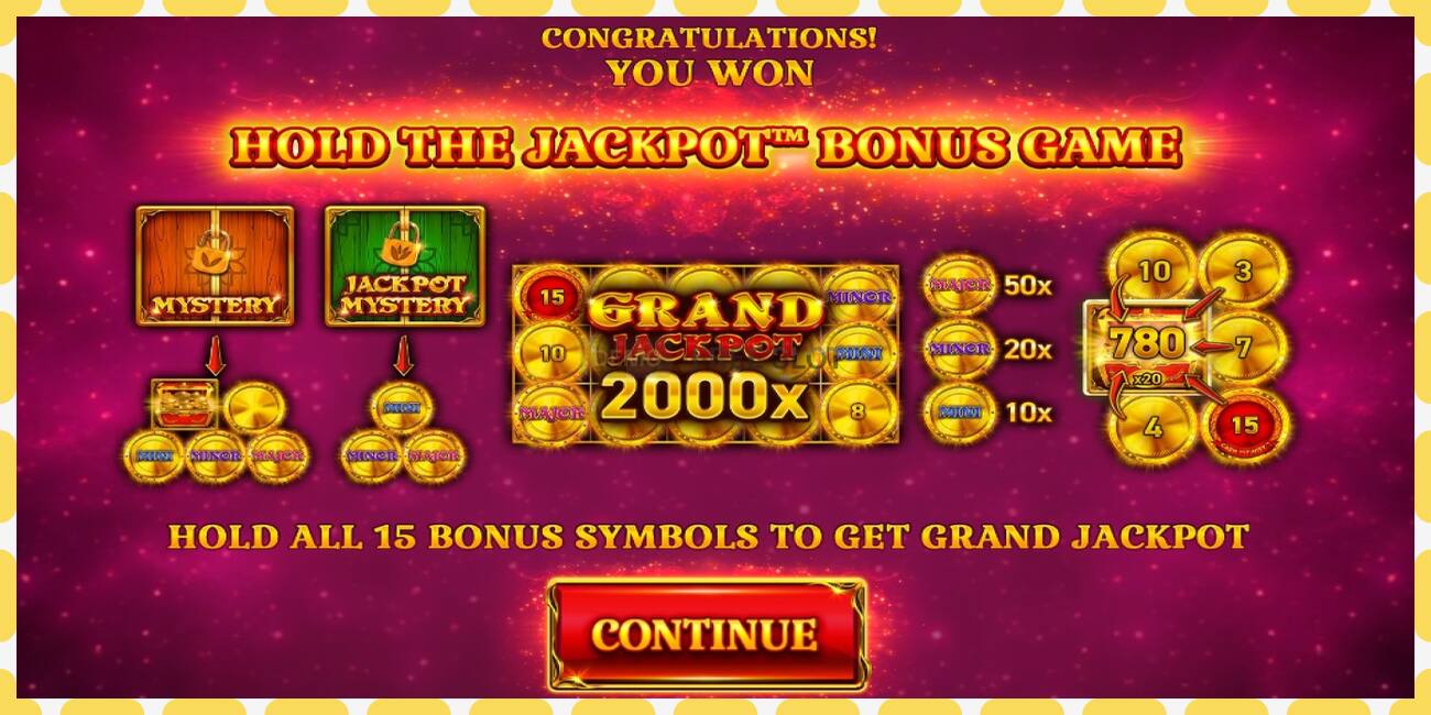 Gniazdo demonstracyjne 15 Coins Grand Gold Edition Halloween Jackpot bezpłatnie i bez rejestracji, zdjęcie - 1