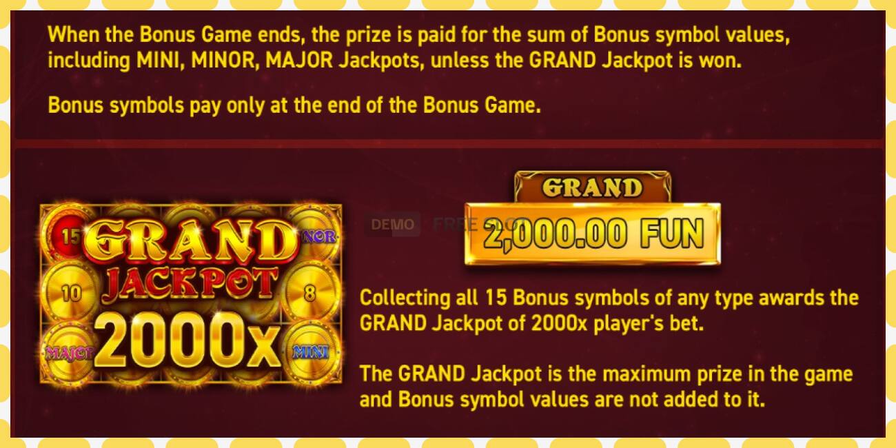 Gniazdo demonstracyjne 15 Coins Grand Gold Edition Halloween Jackpot bezpłatnie i bez rejestracji, zdjęcie - 1