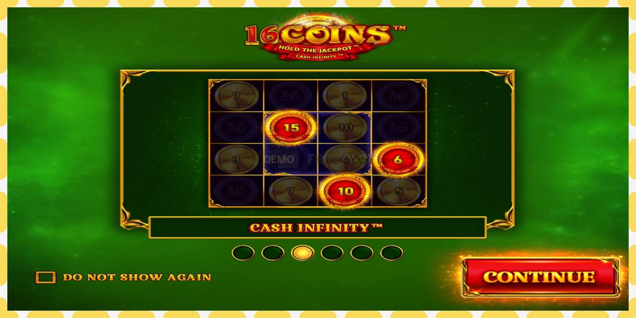 Demo slots 16 Coins Grand Gold Edition bezmaksas un bez reģistrācijas, attēlu - 1