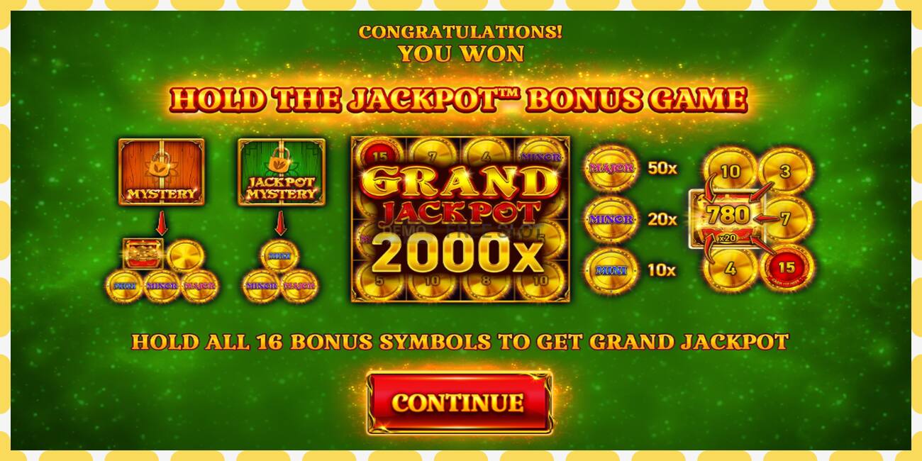 Demo slot 16 Coins Grand Gold Edition zdarma a bez registrace, obrázek - 1