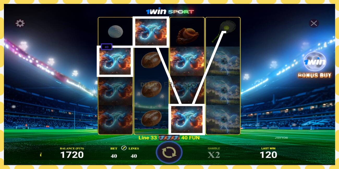 Demo slot 1win Sport free and without registration, picture - 1