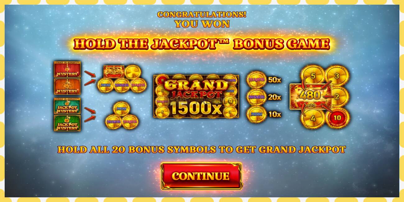 डेमो स्लट 20 Coins Score The Jackpot नि: शुल्क र दर्ता बिना, चित्र - १