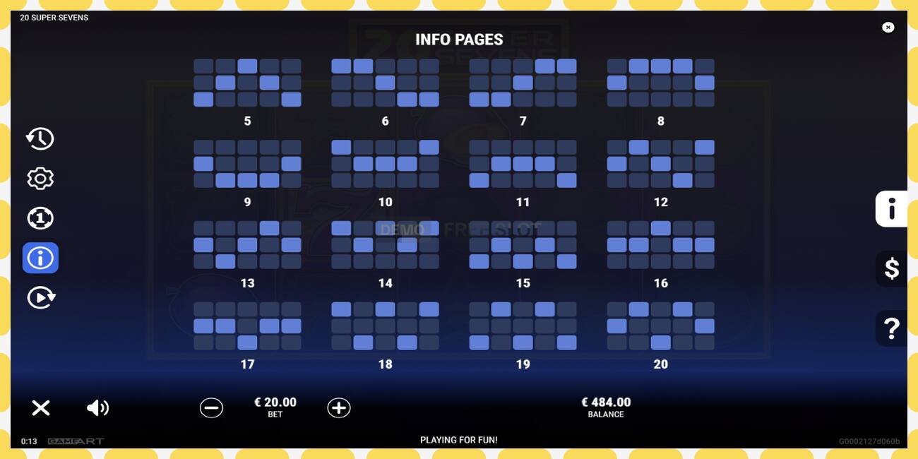 데모 슬롯 20 Super Sevens 등록 없이 무료로, 그림 - 1