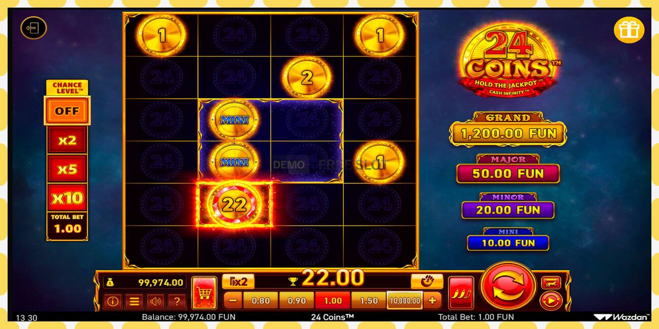 Demo slot 24 Coins free and without registration, picture - 1