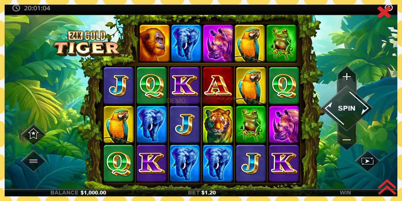 Demo slot 24K Gold Tiger free and without registration, picture - 1