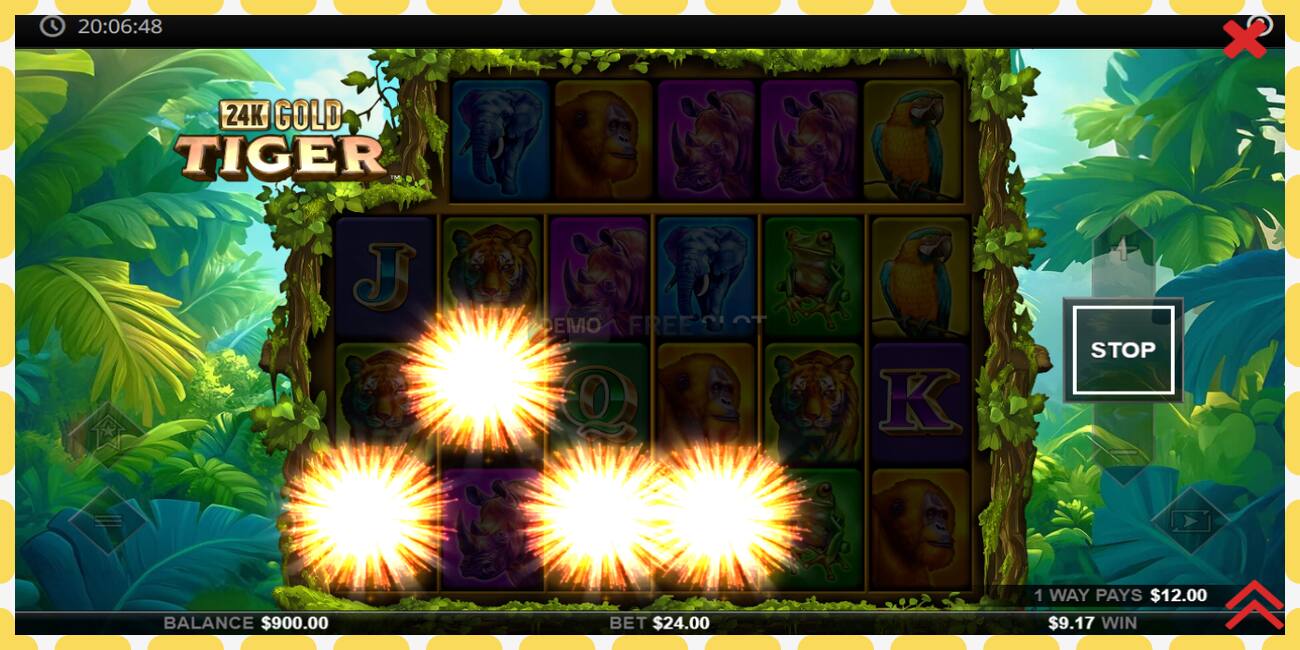 Demo slot 24K Gold Tiger free and without registration, picture - 1