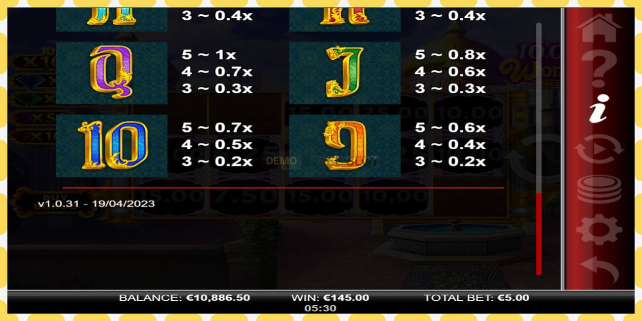 Demo slot 25 Coins Score The Jackpot free and without registration, picture - 1