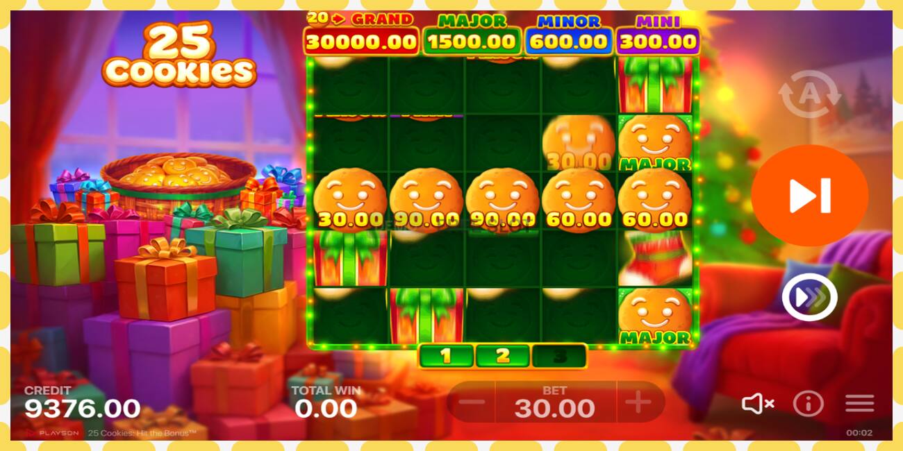 Υποδοχή επίδειξης 25 Cookies: Hit the Bonus δωρεάν και χωρίς εγγραφή, εικόνα - 1