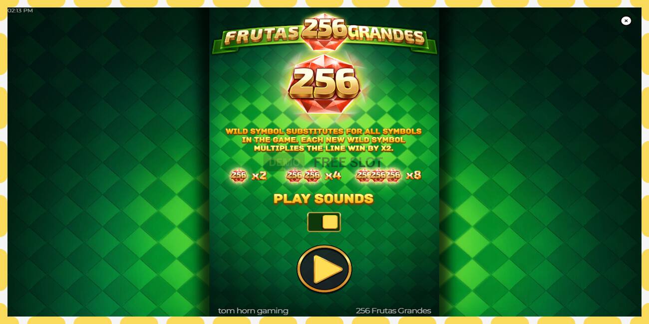 Demo slot 256 Frutas Grandes free and without registration, picture - 1