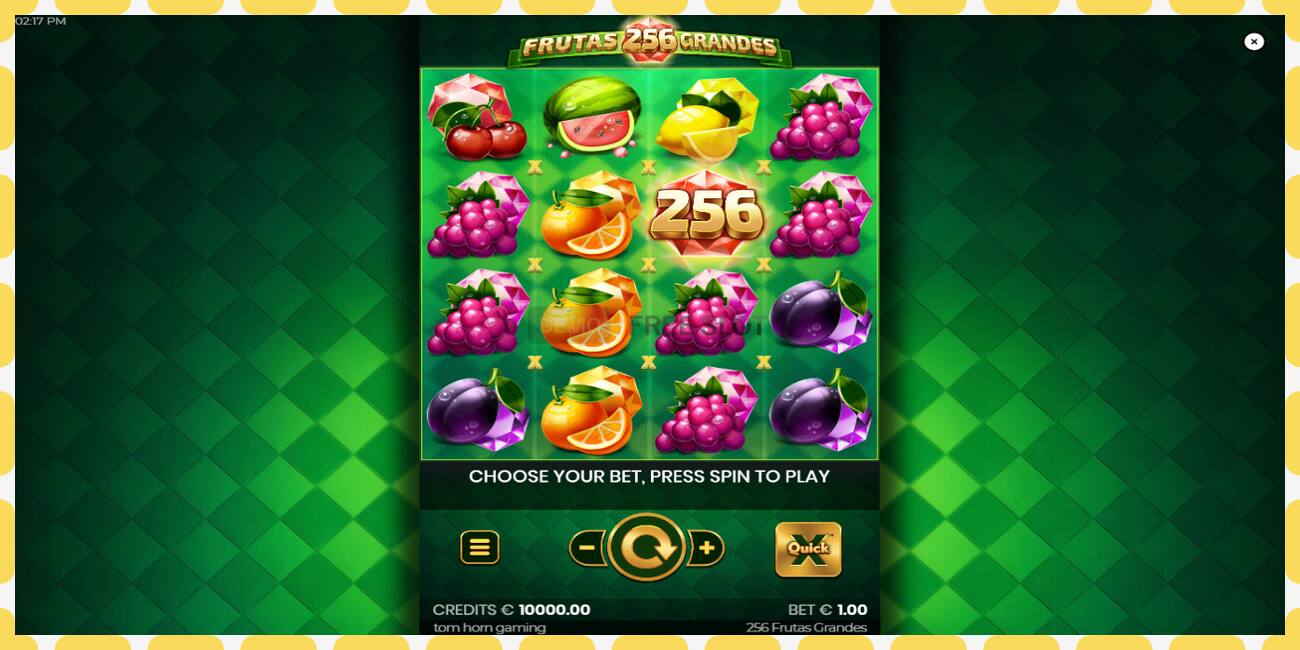 Demo slot 256 Frutas Grandes free and without registration, picture - 1