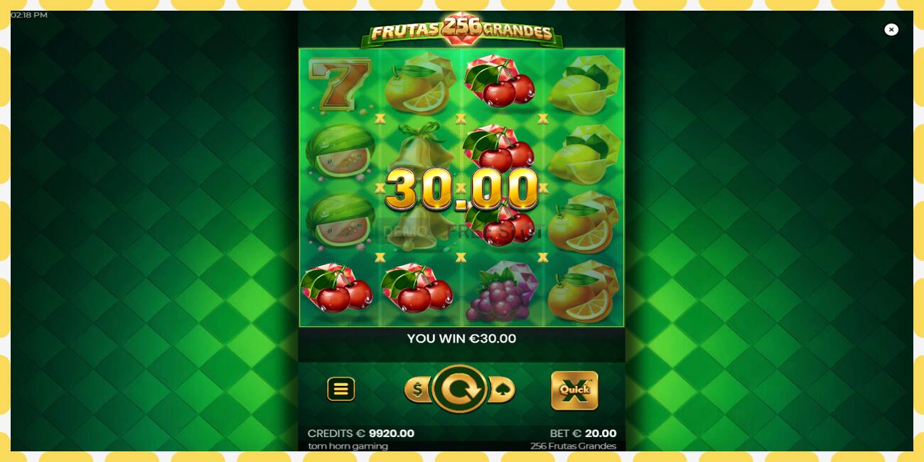 Demo slot 256 Frutas Grandes free and without registration, picture - 1