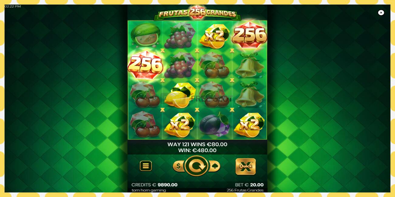 Demo slot 256 Frutas Grandes free and without registration, picture - 1