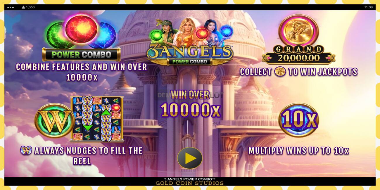 Slot dimostrativo 3 Angels Power Combo gratuito e senza registrazione, immagine - 1