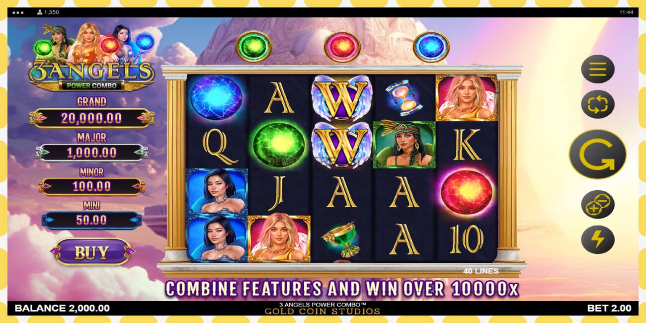 Slot dimostrativo 3 Angels Power Combo gratuito e senza registrazione, immagine - 1