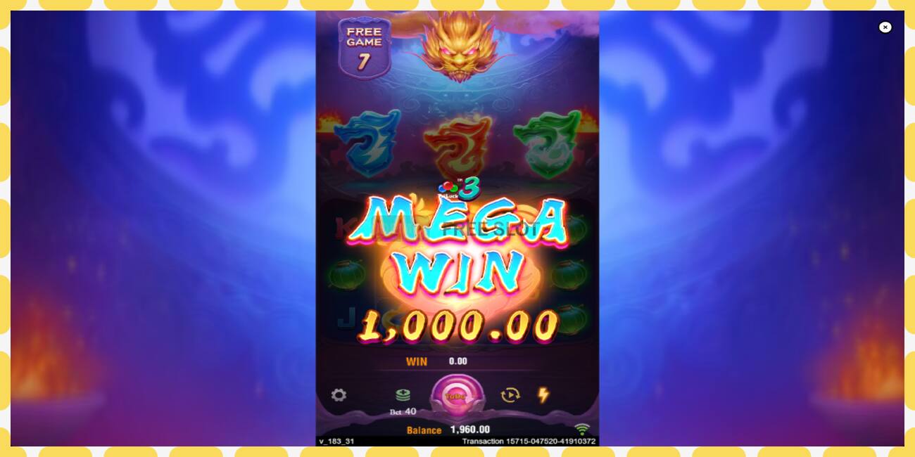 Demo slot 3 Pot Dragons free and without registration, picture - 1