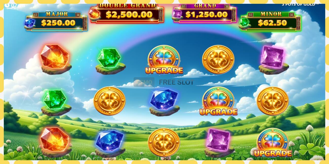 Demo slot 3 Pots O Gold free and without registration, picture - 1