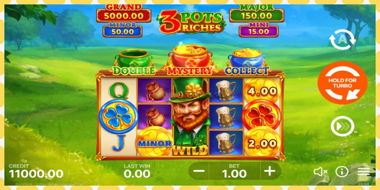 ডেমো স্লট 3 Pots Riches: Hold and Win বিনামূল্যে এবং নিবন্ধন ছাড়া, ছবি - 1