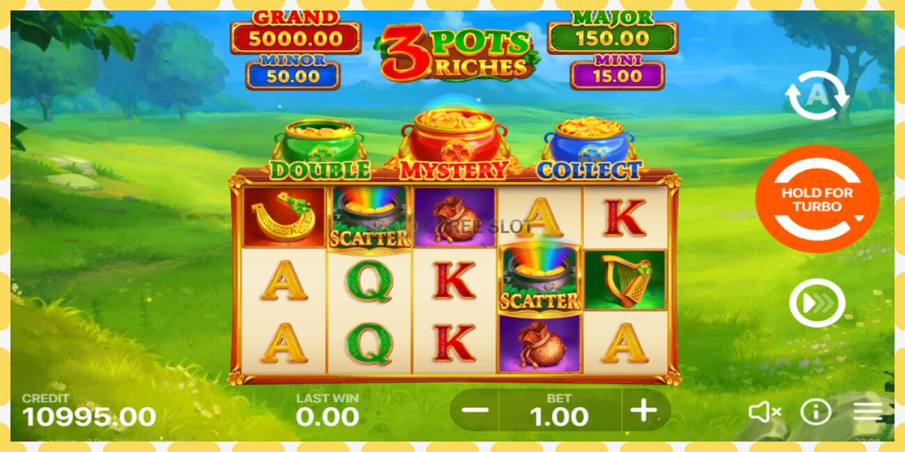 ডেমো স্লট 3 Pots Riches: Hold and Win বিনামূল্যে এবং নিবন্ধন ছাড়া, ছবি - 1