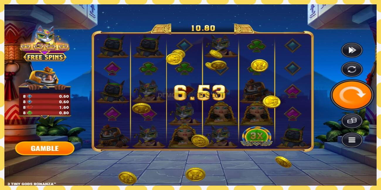 Slot de demostración 3 Tiny Gods Bonanza gratuíto e sen rexistro, imaxe - 1