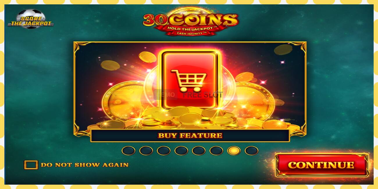 डेमो स्लट 30 Coins Score The Jackpot नि: शुल्क र दर्ता बिना, चित्र - १