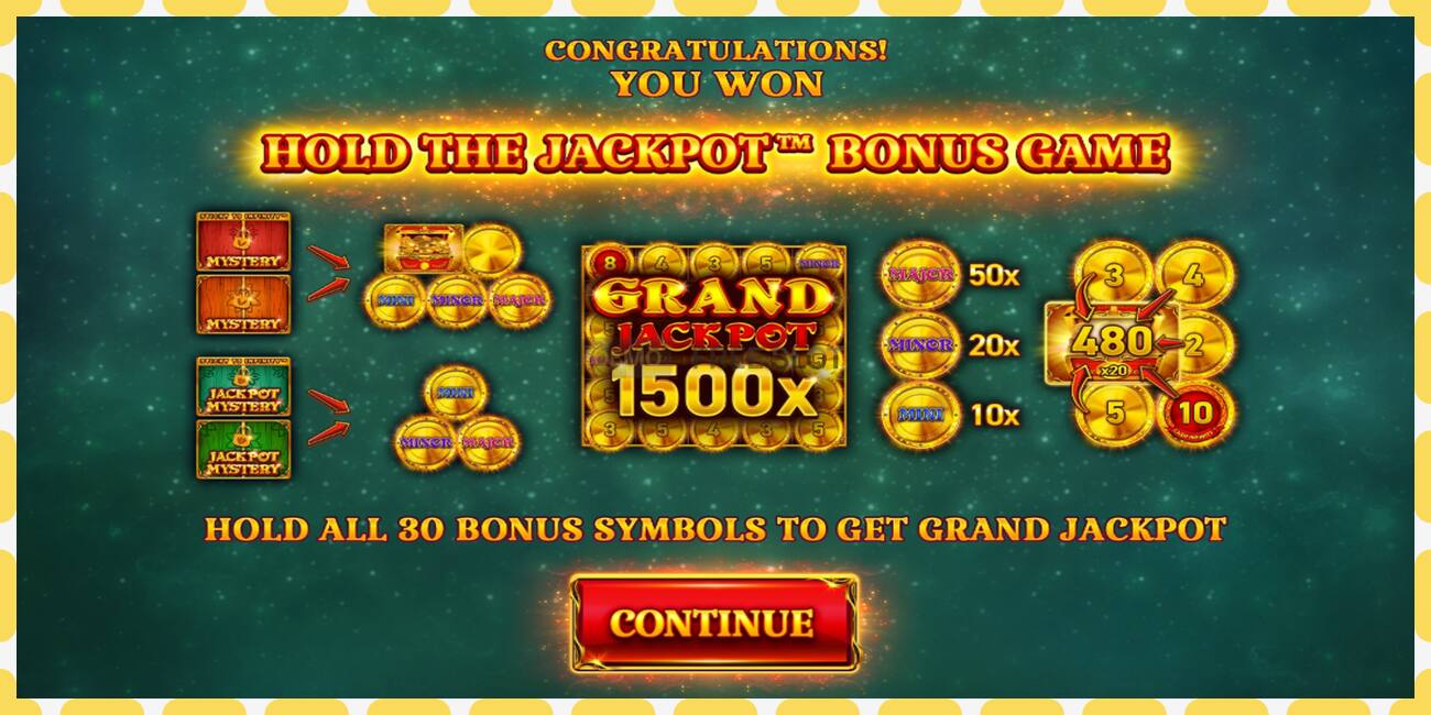 डेमो स्लट 30 Coins Score The Jackpot नि: शुल्क र दर्ता बिना, चित्र - १