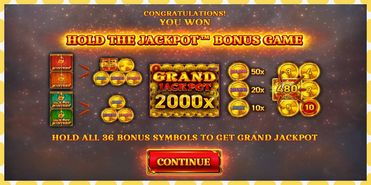 Gniazdo demonstracyjne 36 Coins Halloween Jackpots bezpłatnie i bez rejestracji, zdjęcie - 1