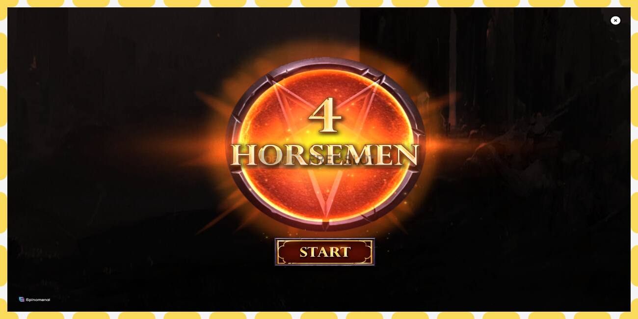 Demo slot 4 Horsemen free and without registration, picture - 1