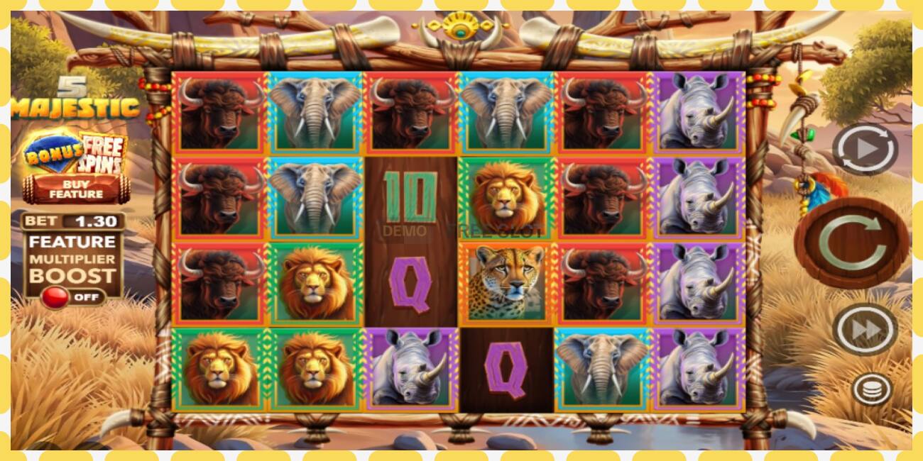 Slot dimostrativo 5 Majestic gratuito e senza registrazione, immagine - 1